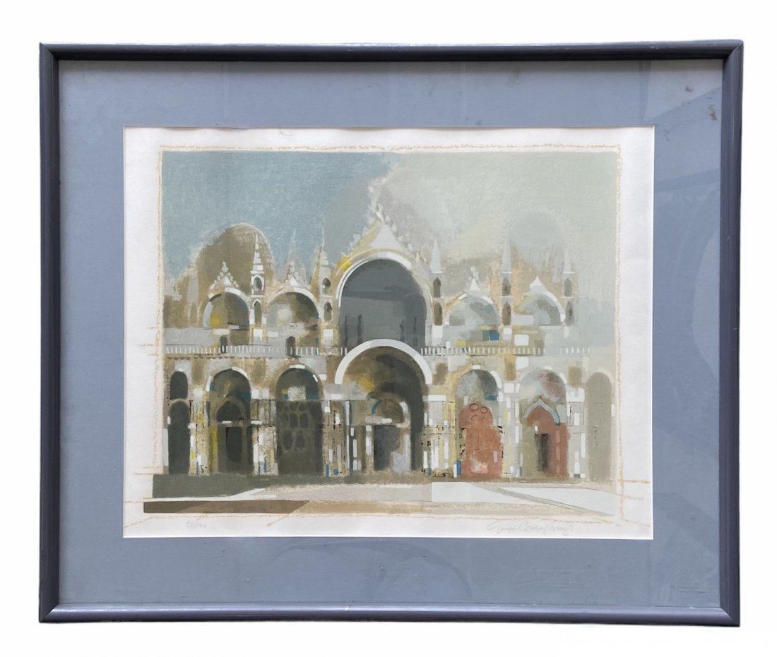 Pencil Signed Orientalist Lithograph (1 of 3)