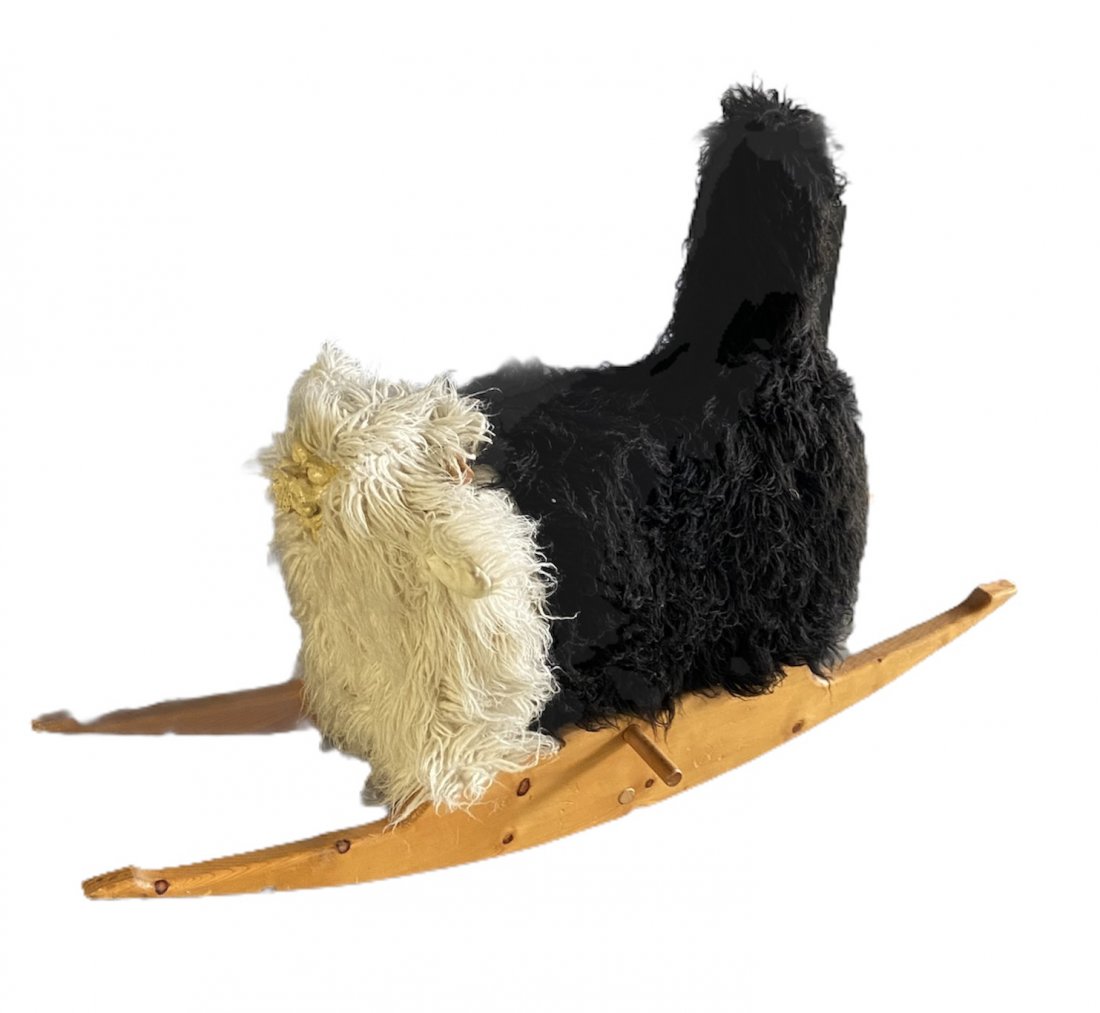 EDNA CATALDO (1937-2009, American) Rocking Chair (1 of 5)