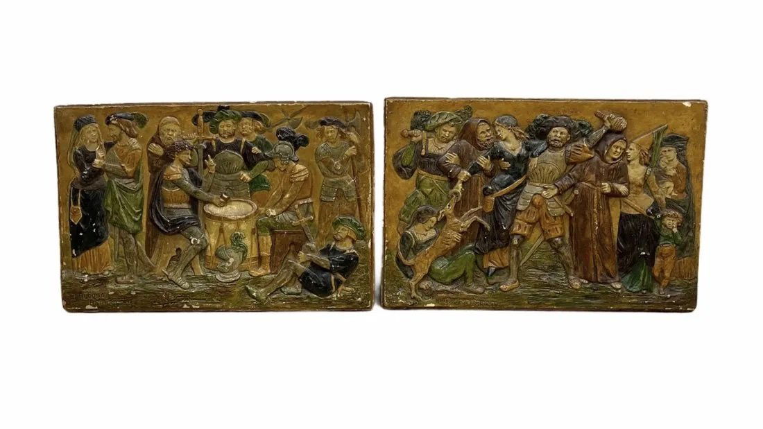 THEODORE HEBERT (1829-1913, French) Plaques (1 of 5)