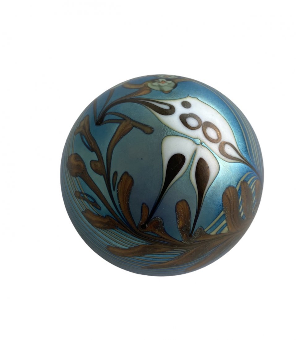 Modernist Paperweight Signed The Bridgeton Studio 1977 (1 of 4)