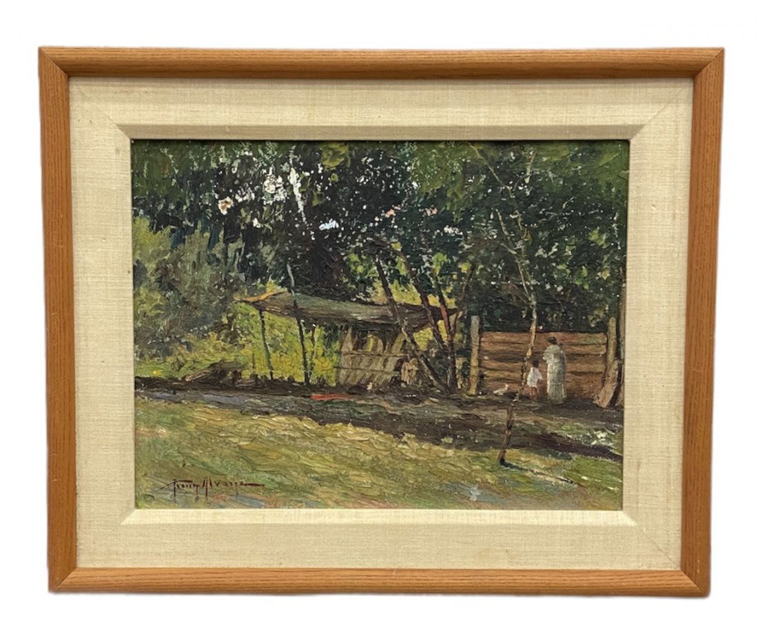 Latin American Impressionist Landscape, Signed (1 of 5)