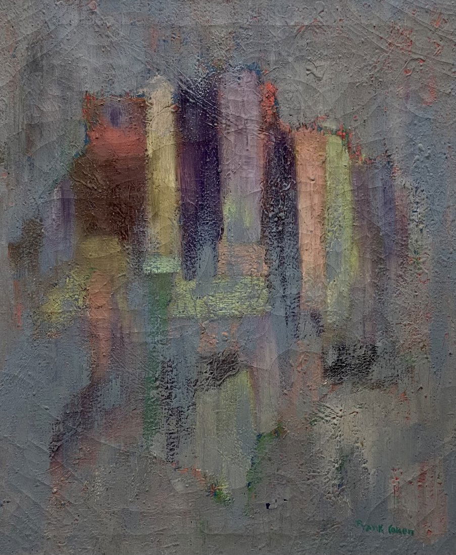 FRANK COHEN (20th c, American) MCM Abstract 1957 (1 of 4)