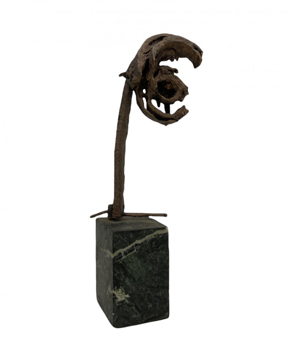 EDITH SMILACK (20th c, Ohio) Brutalist Bronze Sculpture (1 of 5)