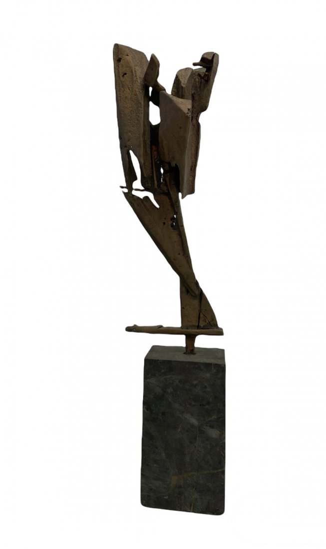 EDITH SMILACK (20th c, Ohio) Brutalist Bronze Sculpture (1 of 5)
