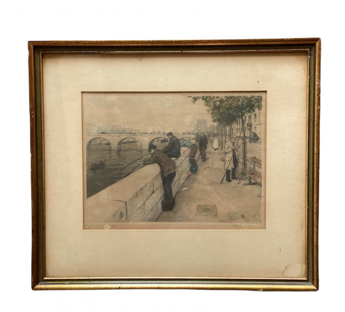 Tavik Frantisek Simon (Czech, 1877-1942) Etching (1 of 1)