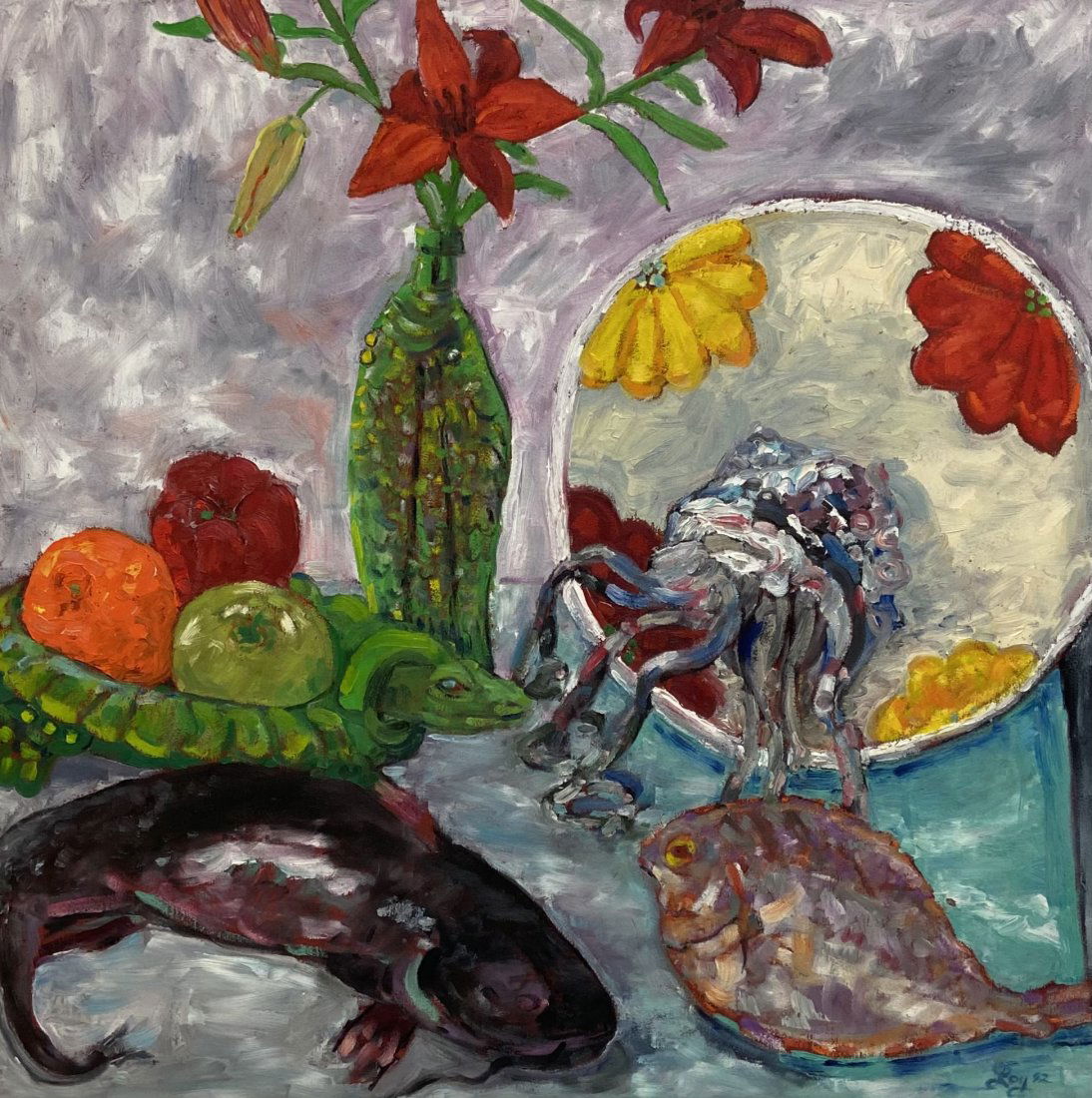 "Shadow's Delight" 1972 Still Life, Signed (1 of 6)