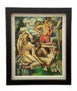 WPA Erotic Nudes In Landscape, Mystery Artist