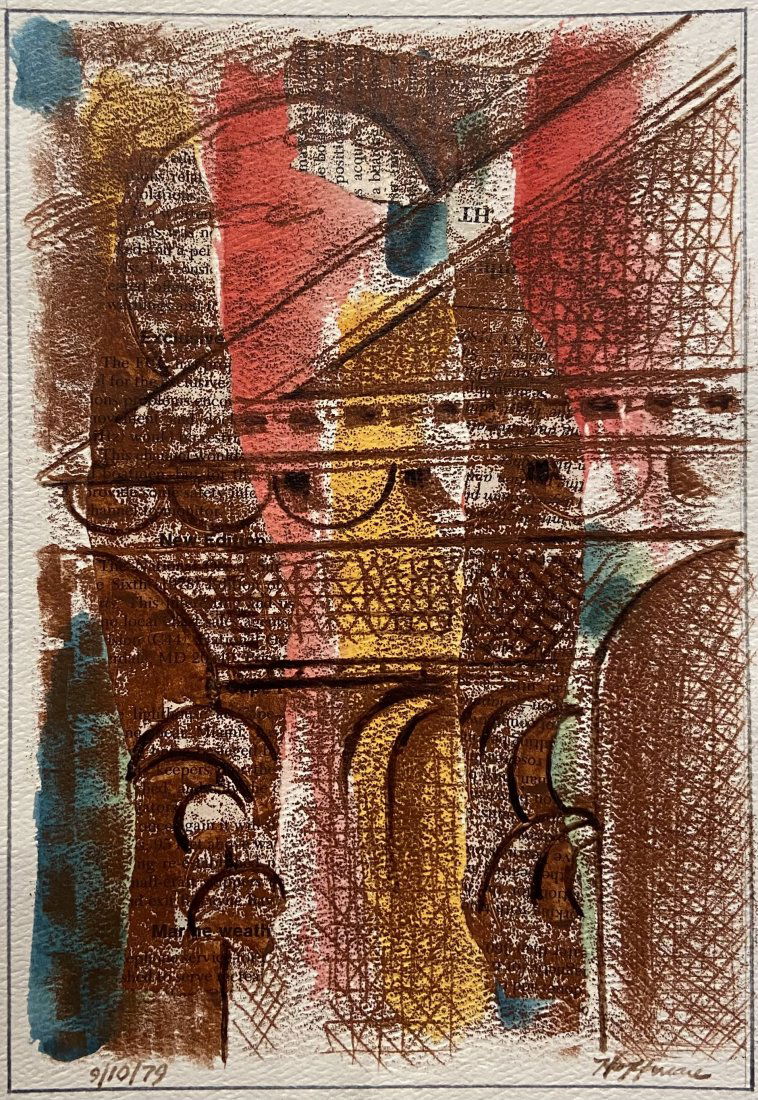 ERIC HOFFMAN (b. 1954, California) Abstract (1 of 3)