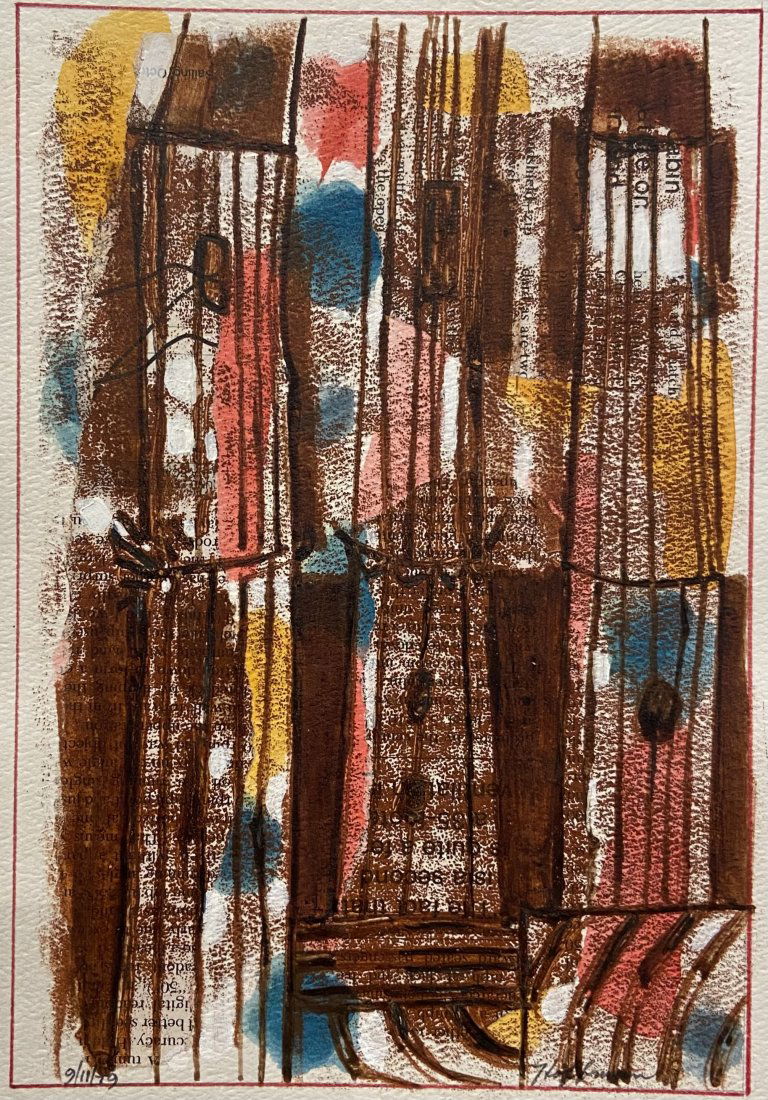 ERIC HOFFMAN (b. 1954, California) Abstract (1 of 3)