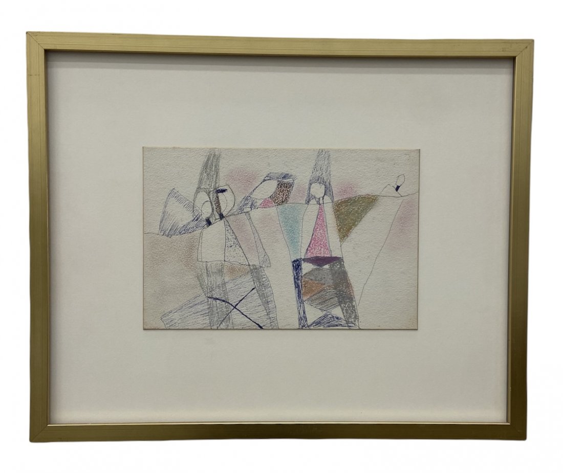 NANCY VANDENBERG LEE (20th c, American) Abstract (1 of 3)