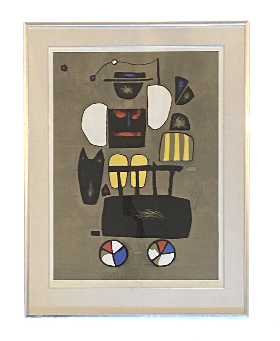 WITOLD LESZEK KACZANOWSKIi (Polish, b. 1932) Silkscreen (1 of 6)