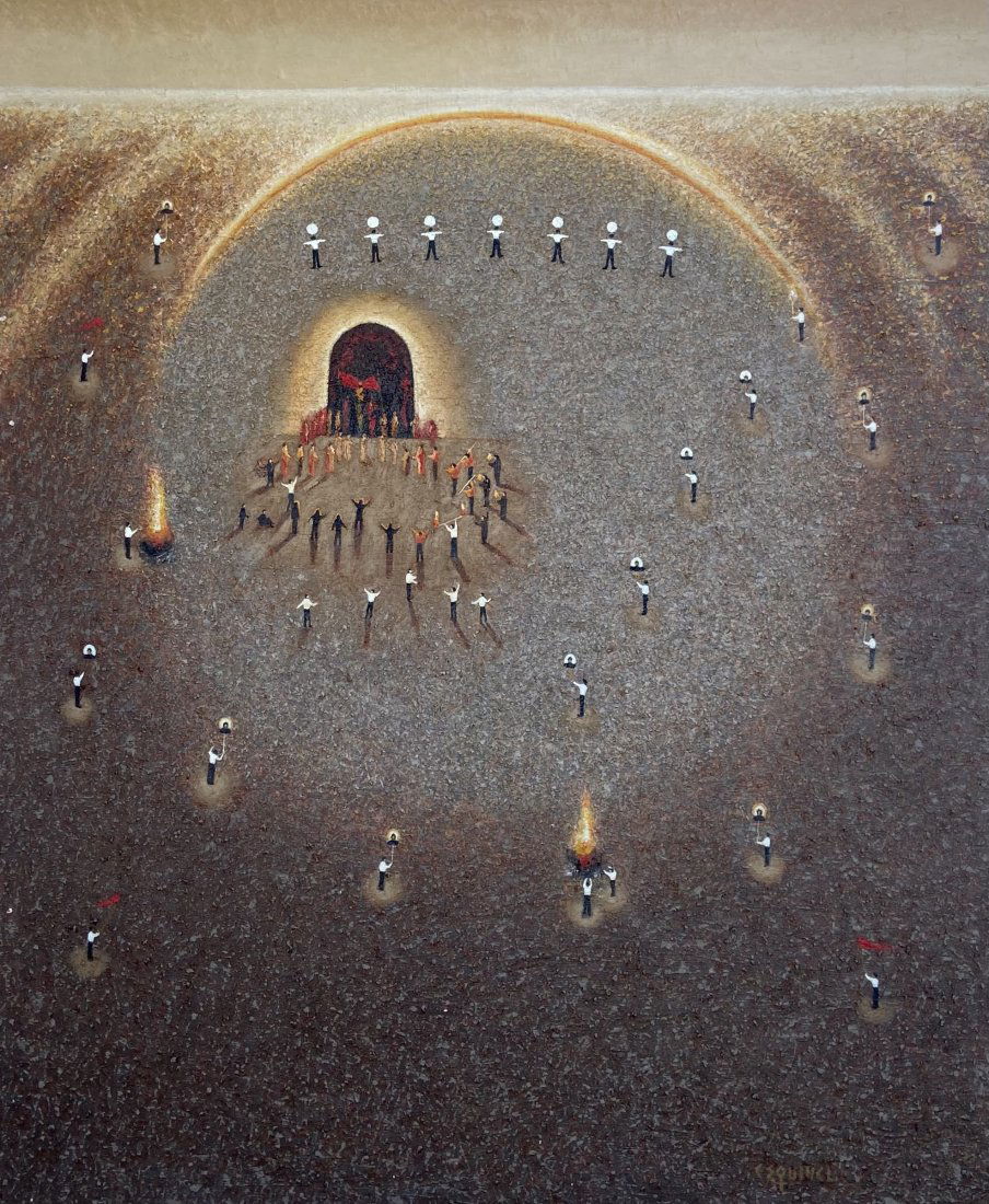 EDUARDO ESQUIVAL (b. 1955, Argentina) Teatro Callerjo (1 of 4)