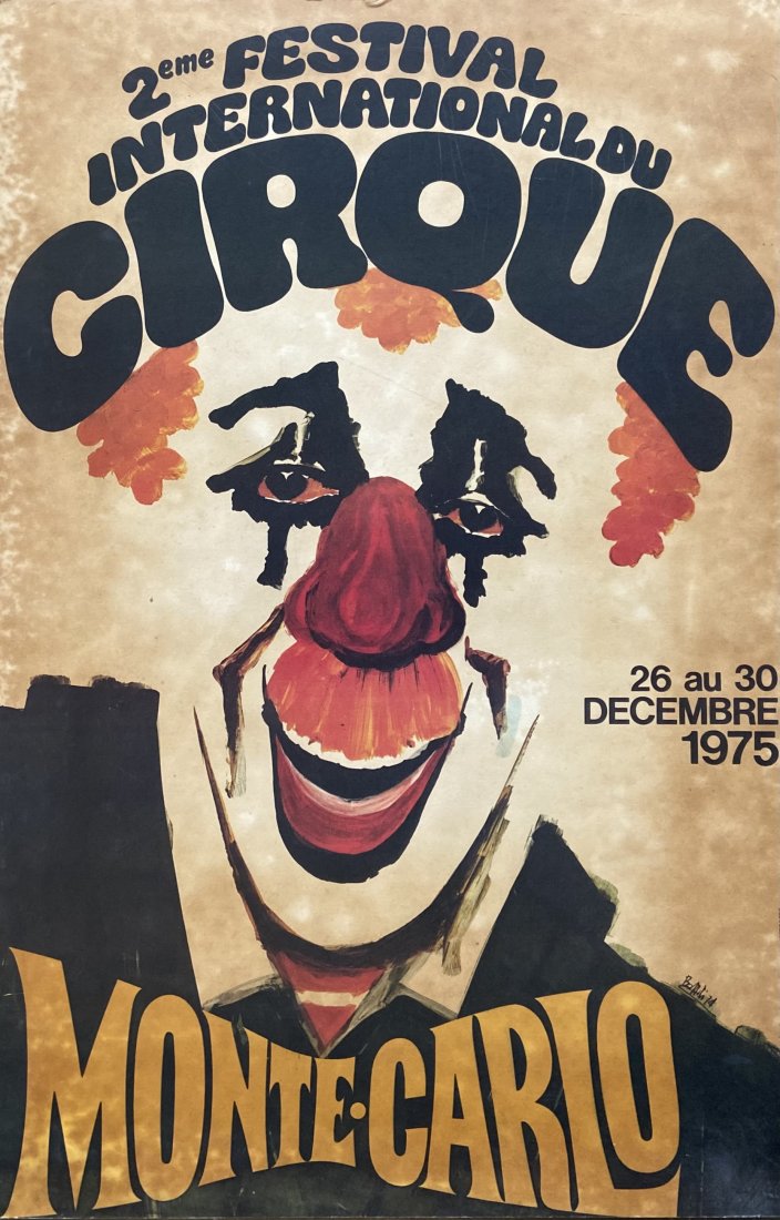 The Second Monte-Carlo International Circus Poster (1 of 4)