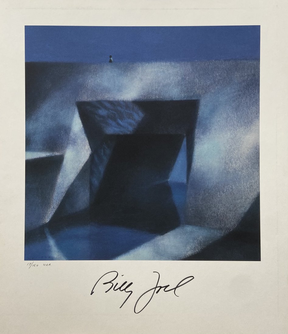 Billy Joel Signed The Bridge Limited Edition Lithograph (1 of 3)