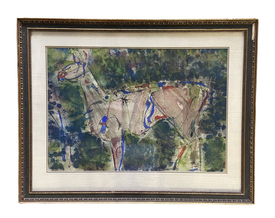 CHARLES KEELING LASSITER (1926-2005, New York) Abstract (1 of 3)