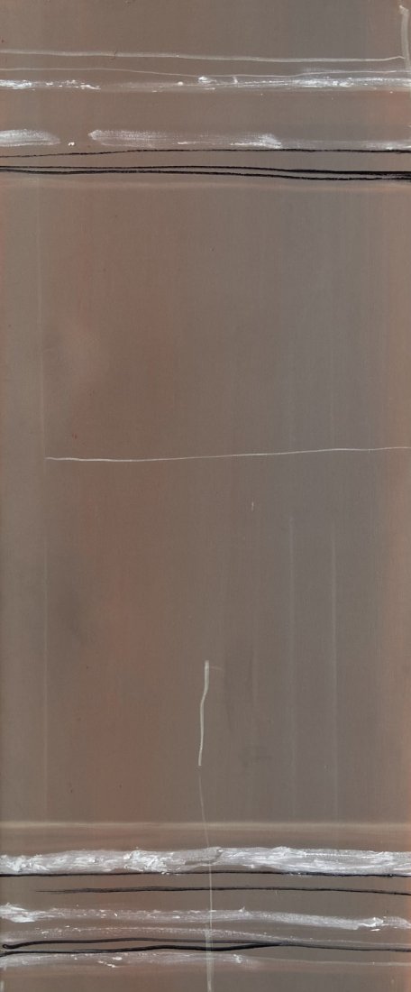 Large Vintage Minimalist Abstract Painting (1 of 2)