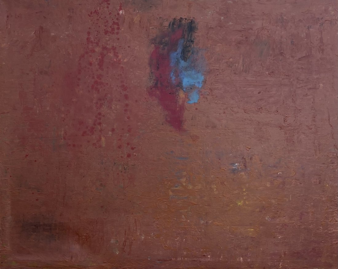 PABLO SCHEIBENGRAF (b. 1970, Argentina) Abstract: Oil on canvas 49 1/2 x 39 1/2 in
