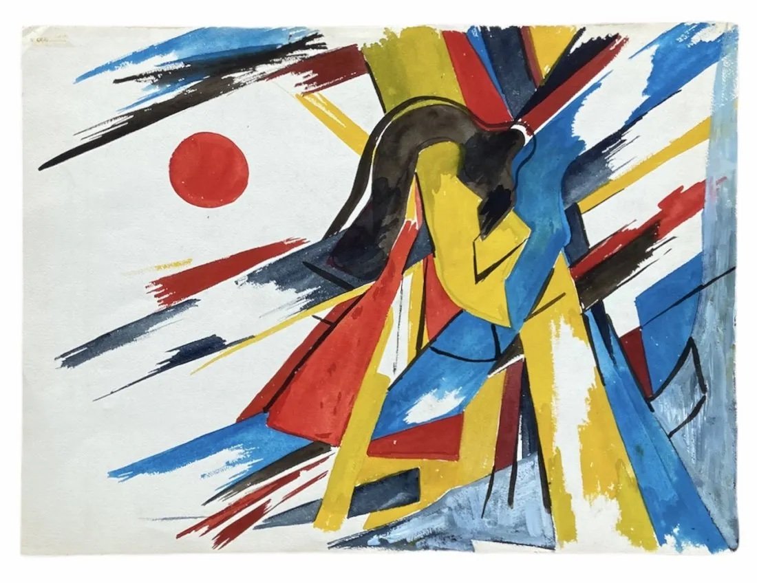 SACHA KOLIN (1911-191, New York) Abstract (1 of 2)