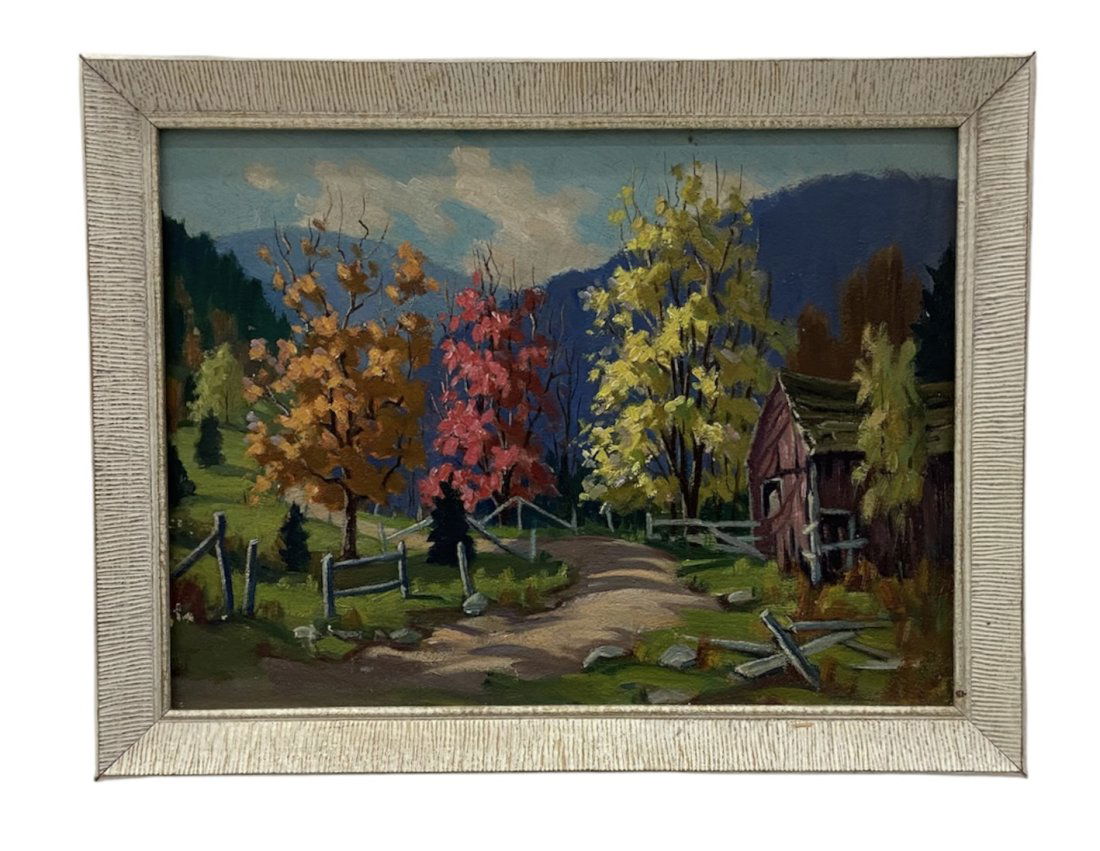 Impressionist New Hope School Pennsylvania Landscape (1 of 2)