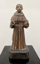 Antique Mexican Santos Sculpture, Saint Francis