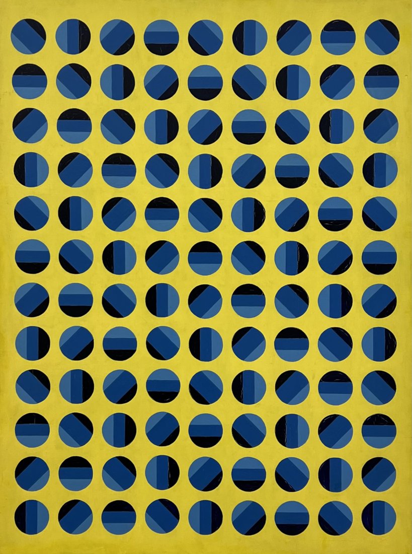 TIM RAY FISHER (b. 1969, Indiana) Op Art Abstract (1 of 5)