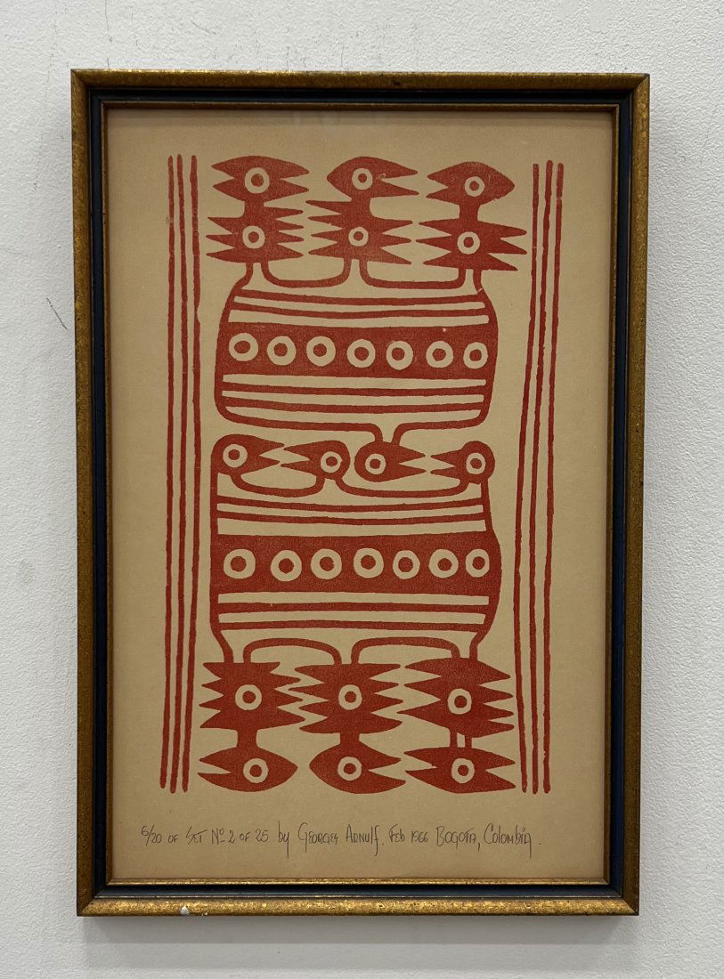 Georges Arnulf, Bogota Colombia Modern Abstract (1 of 2)