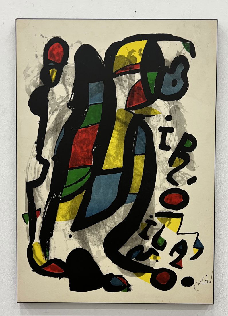 Joan Miro Vintage Poster (1 of 2)