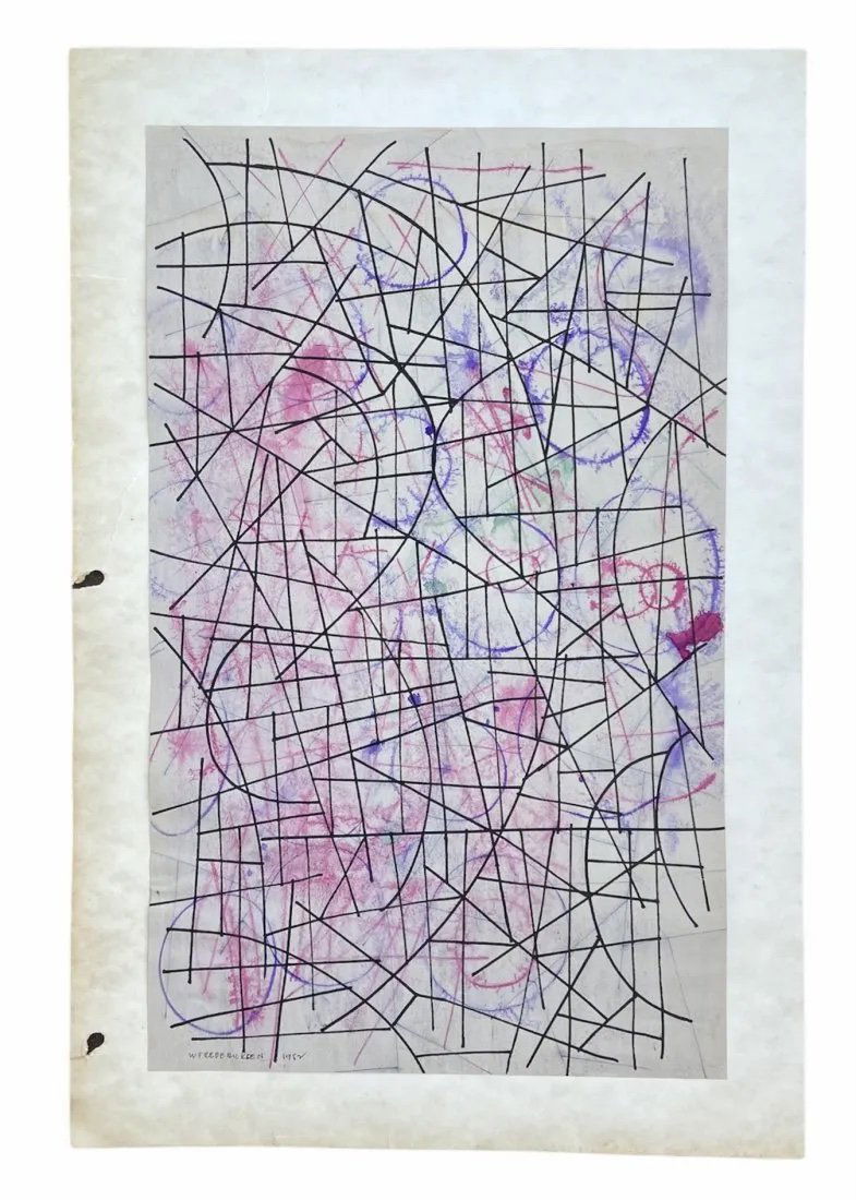 WILLIAM FREDERICKSEN (1914-2010, Norway) Abstract (1 of 3)