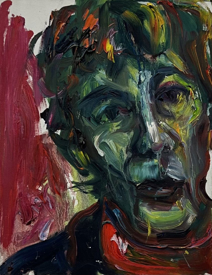 BARBARA YETERIAN (20th c, American) Self Portrait (1 of 3)