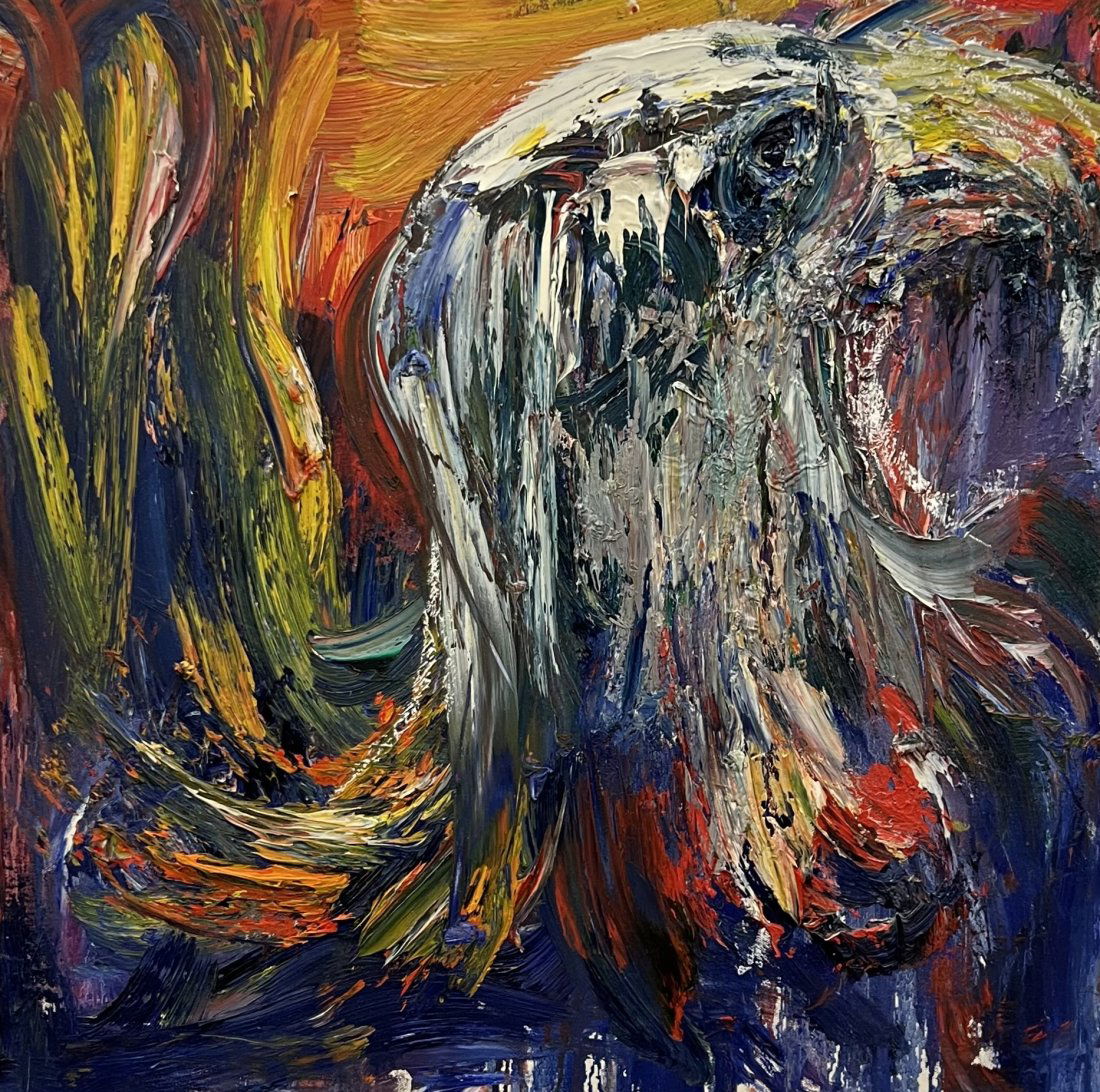 BARBARA YETERIAN (20th c, Armenian American) Bald Eagle (1 of 3)