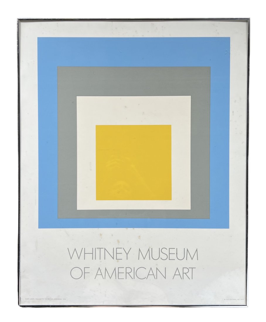 JOSEF ALBERS, Whitney Museum Poster (1 of 4)
