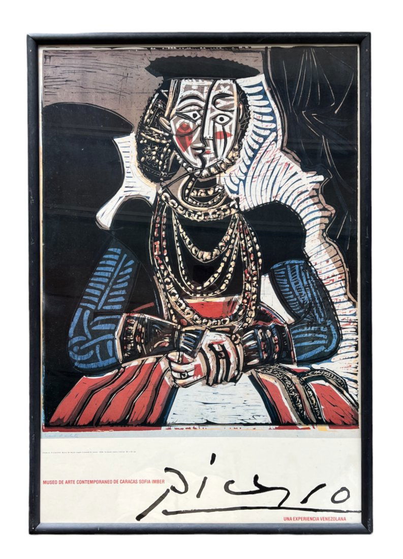 PABLO PICASSO, Venezuela Museum Exhibition Poster (1 of 2)