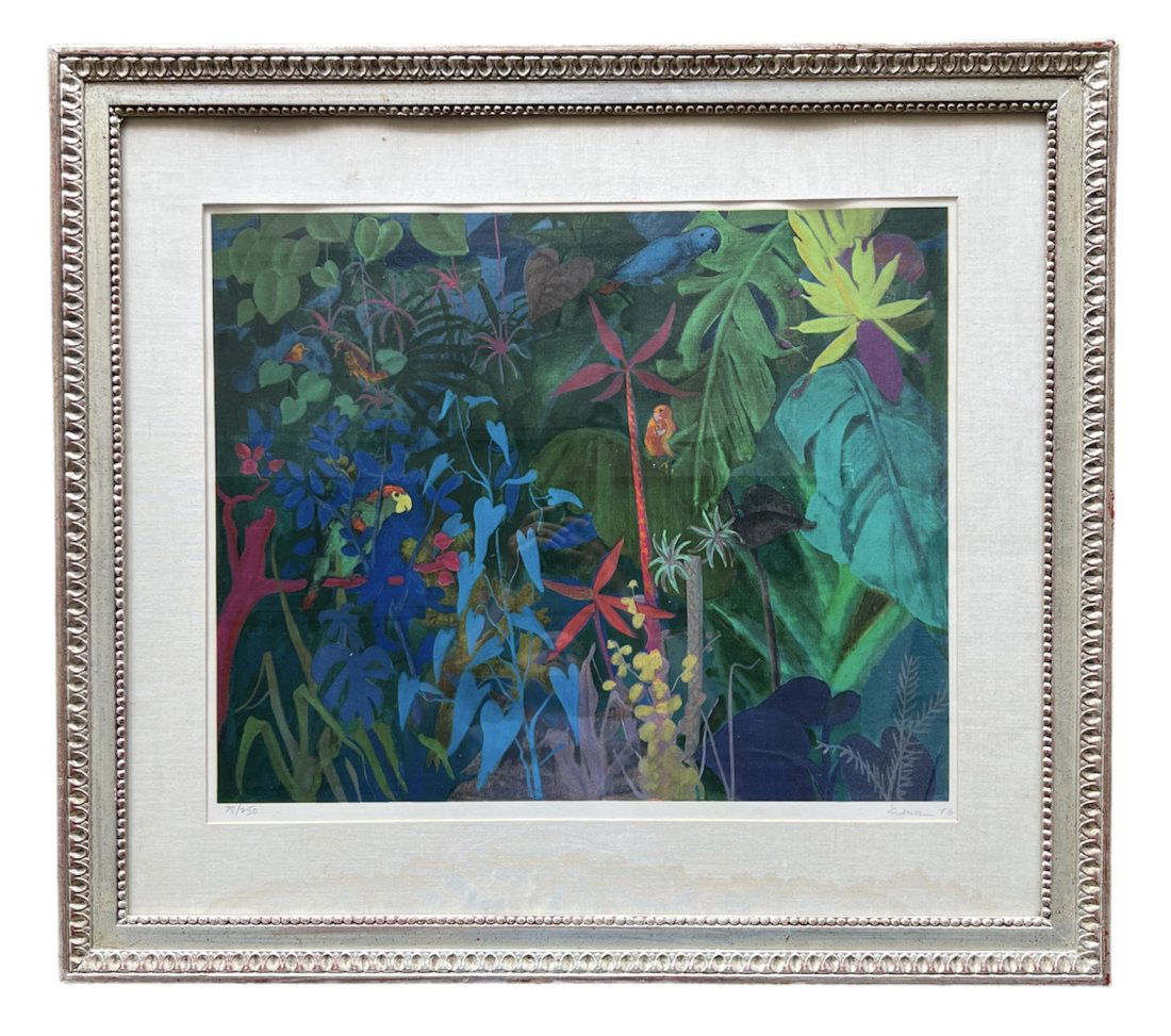 GUSTAV LIKAN (1912-1998, Germany) Jungle (1 of 4)