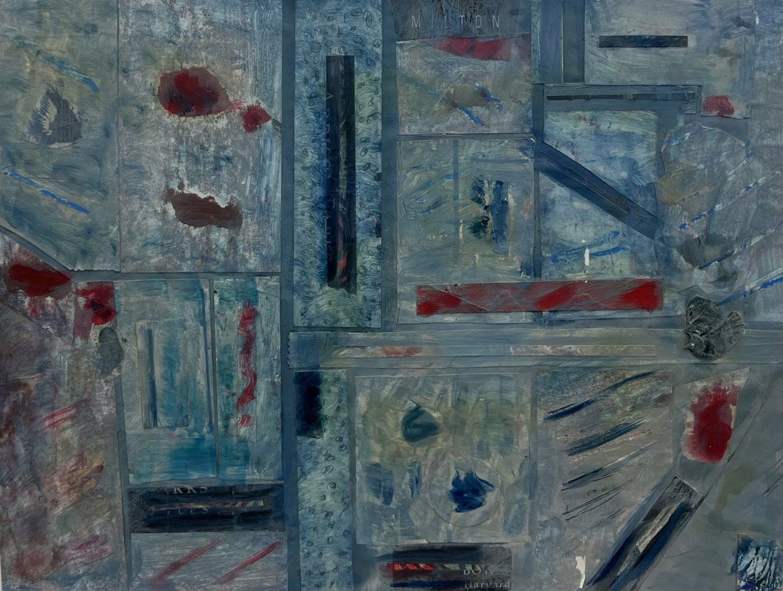 FELIX BRONNER (20th c, Connecticut) Abstract (1 of 4)