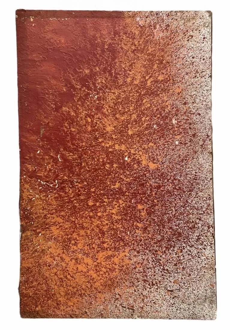 Prince Jurgen Von Anhalt German (1942-2008): 66 x 42 in. Oil on wood. WILL NEED SHIPPER
