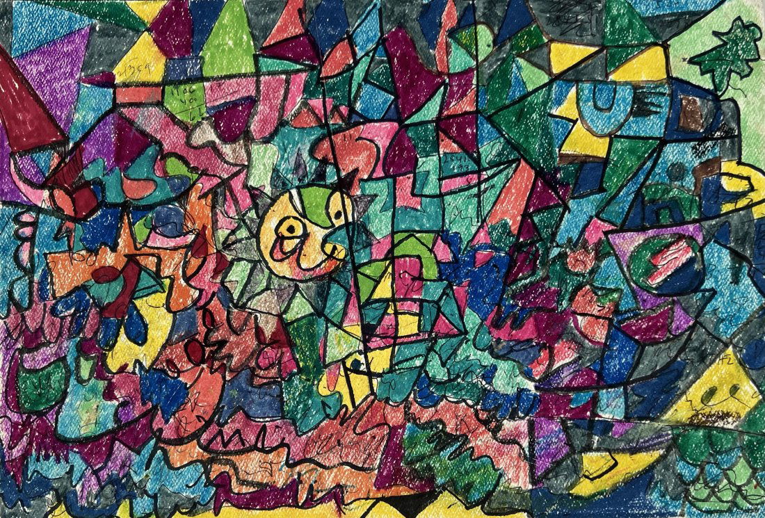 WILLIAM FREDERICKSEN (1914-2010, Norway) Abstract (1 of 3)