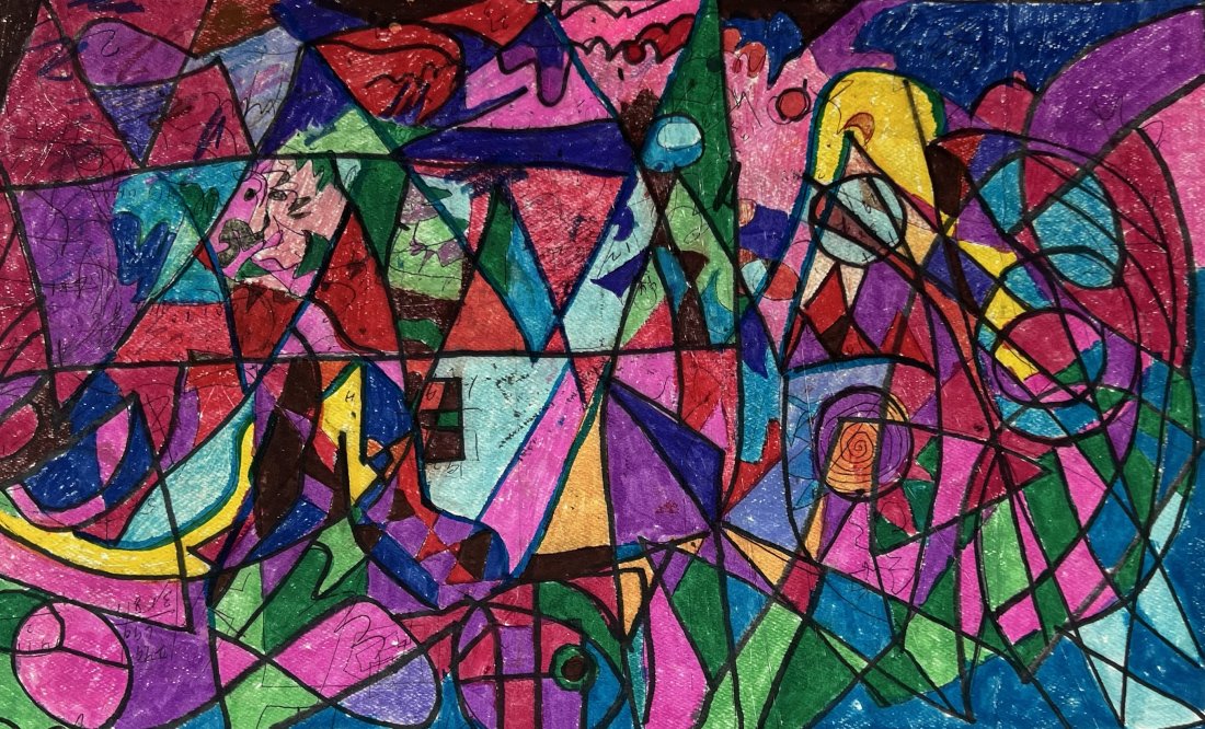 WILLIAM FREDERICKSEN (1914-2010, Norway) Abstract (1 of 3)