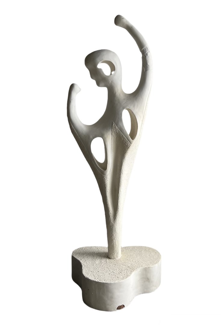Large Size Mid-Century Modern Plaster Sculpture (1 of 6)