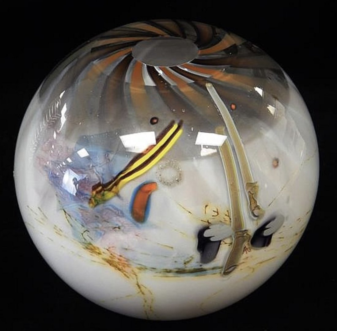 ROBERT CLARK PALUSKY (b.1942, Minnesota) Glass Sculpture (1 of 4)