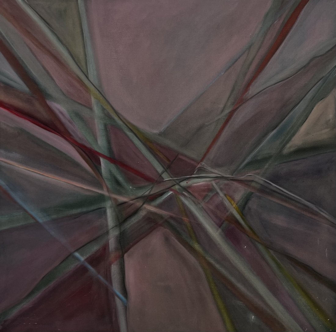 DOROTHY RODAL (20th c, American) Monumental Biomorphic Abstract (1 of 4)