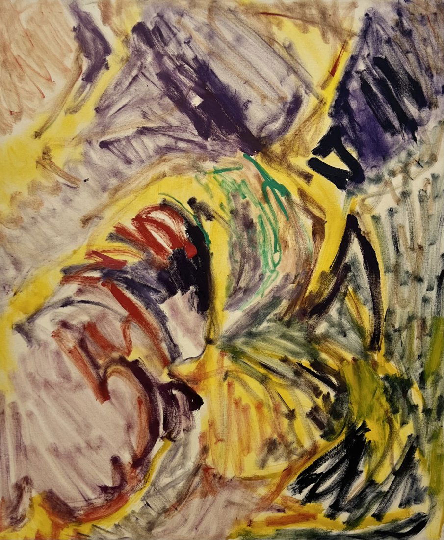 RITA BELER (1943-2017, American)  Monumental Abstract (1 of 3)