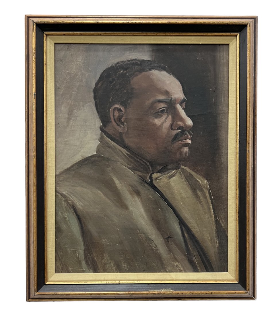 FREDERICK B KREN, African American Portrait "Damar" (1 of 3)