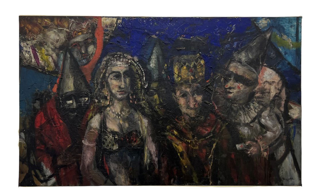 JONAH KINIGSTEIN (b. 1923, New York) Figures (1 of 3)