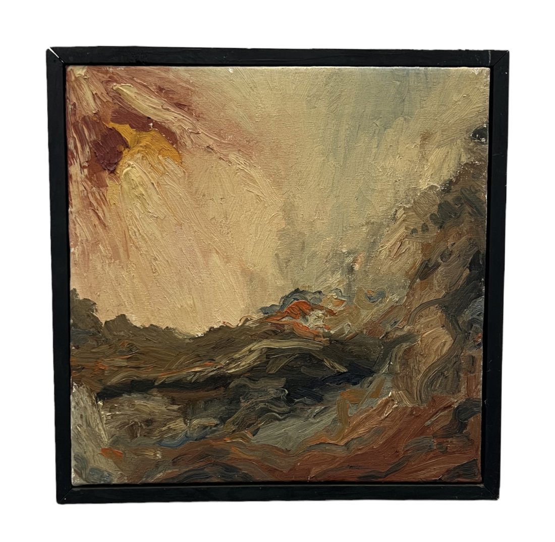 ROBERT HERNDON (20th c, American) Abstract (1 of 2)