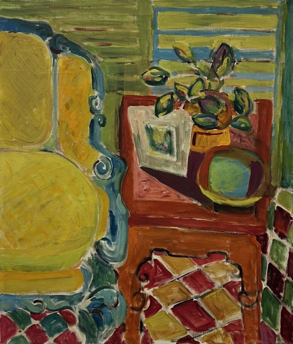 SALLY TURNER (20th c, American) Still Life (1 of 2)