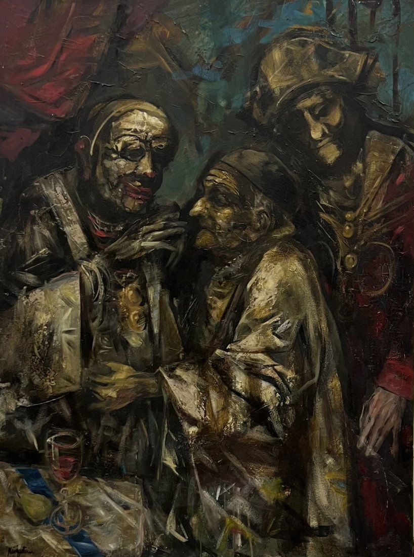 JONAH KINIGSTEIN (b. 1923, New York) Figures (1 of 3)