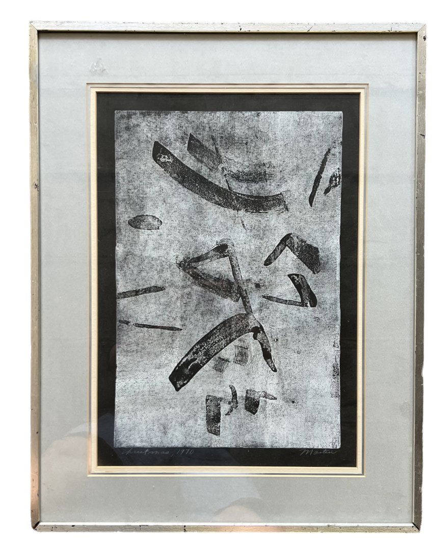 FRED MARTIN (b. 1927, California) Abstract (1 of 4)