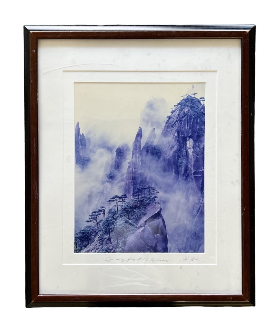 GUO LIANG (20th c, Chinese) Mt. Sanqing Photograph (1 of 3)