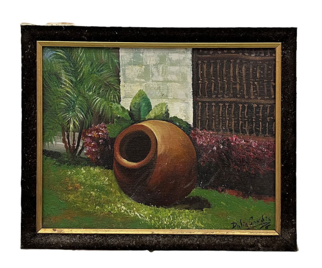 DALIA CONDIS (20th c, Cuba) Impressionist Landscape (1 of 3)