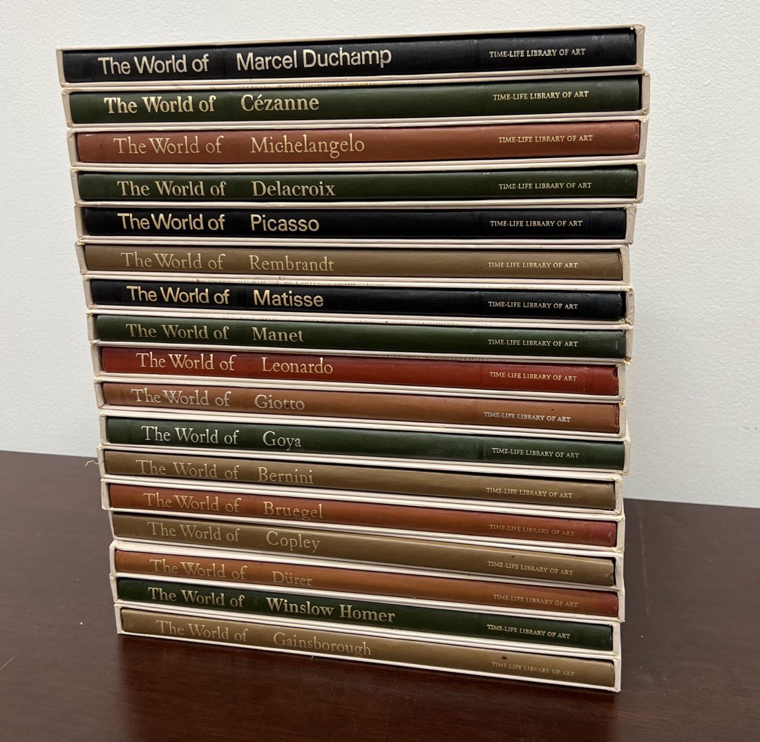 The World Of Art Books Time Life 11 Volumes